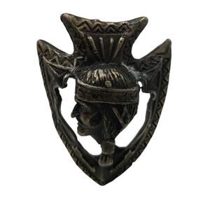 Vintage Warrior Bolo Slide Southwestern Style 2in